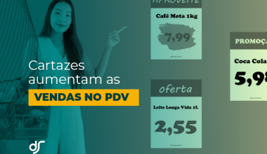 cartaz de oferta fácil